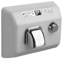 Bradley 2904-280000 - Hand Dryer, Push Button, Cast Iron