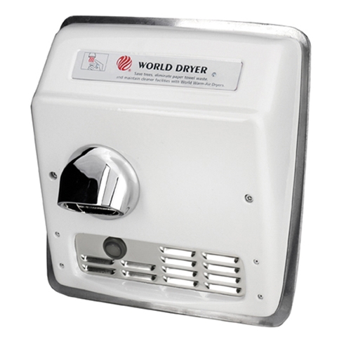 World Dryer Model XRA Automatic Hand Dryer